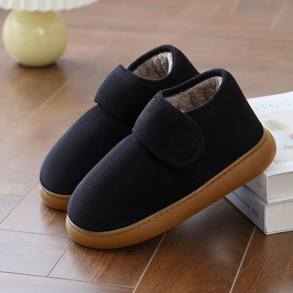 Pantoufles chaudes Plusock pour diabétiques grandes tailles - Noir - EU44 (US10) - image 13