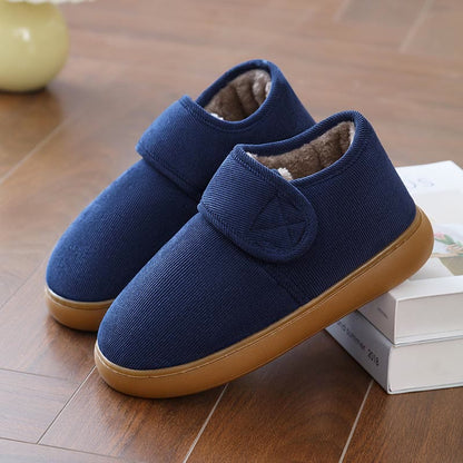 Pantoufles chaudes Plusock pour diabétiques grandes tailles - Bleu - EU44 (US10) - image 12