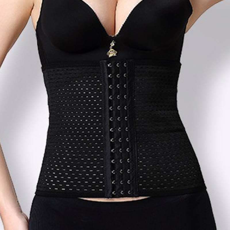 Ceinture gainante respirante à design creux (lot de 2) - Noir - 3XL - image 5