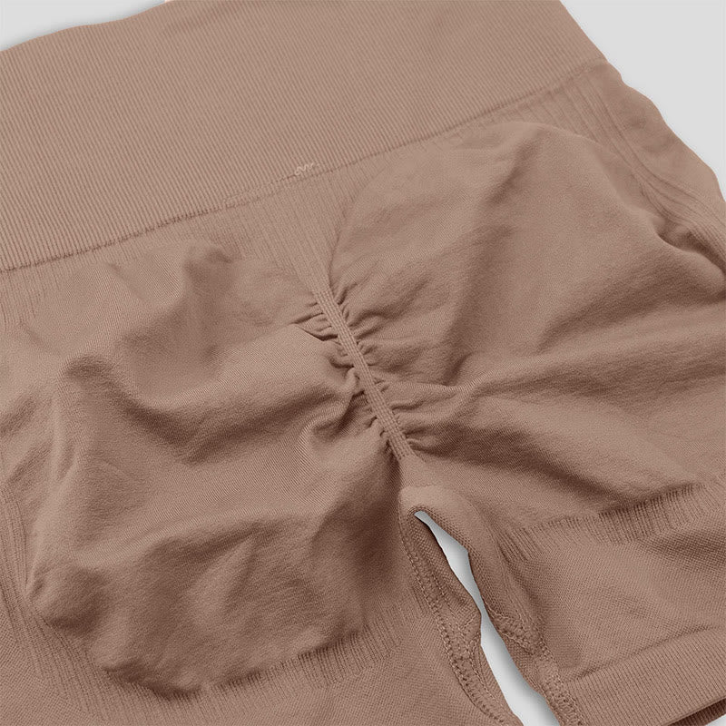 Short de sport et de yoga sans coutures, effet push-up fessier - image 10