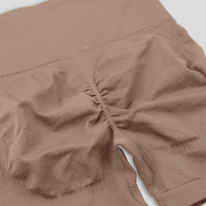 Short de sport et de yoga sans coutures, effet push-up fessier - image 10