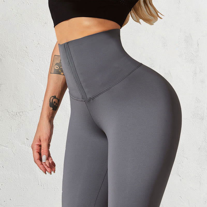 Leggings de sport taille haute - Gris - 2XL - image 11