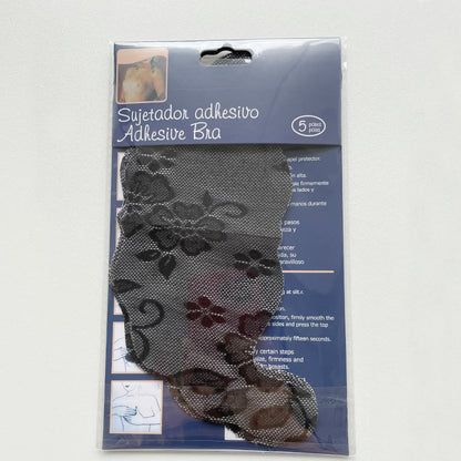 Cache-tétons push-up en dentelle (6 paires)