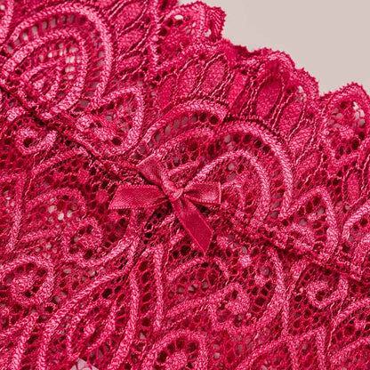 String sexy en dentelle et coton à entrejambe ornée (lot de 3) - image 7