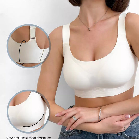 Soutien-gorge anti-affaissement sans armatures grande taille