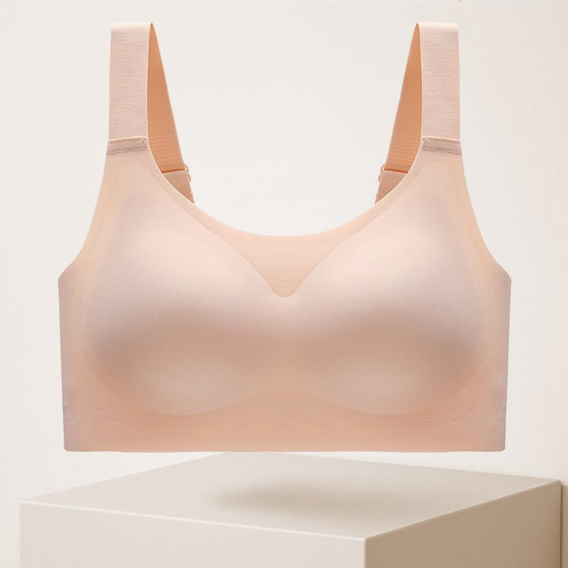 Soutien-gorge sans armatures anti-affaissement - Nu - 4XL - image 10