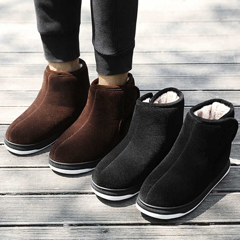 Chaussons diabétiques doux et chauds grande taille - image 1