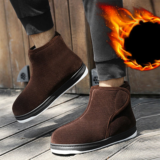 Chaussons diabétiques doux et chauds grande taille - image 0