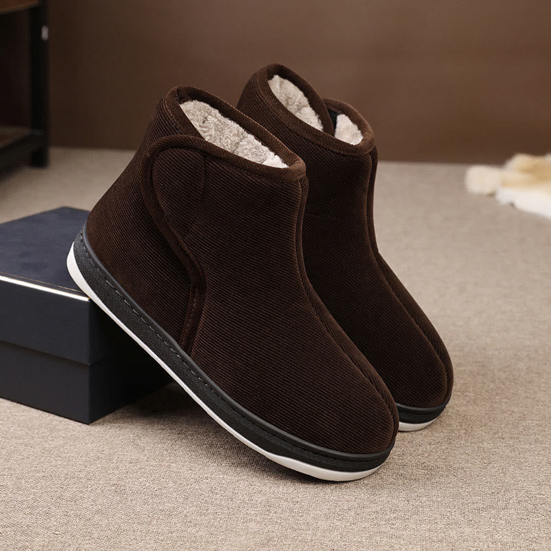 Chaussons diabétiques doux et chauds grande taille - image 3