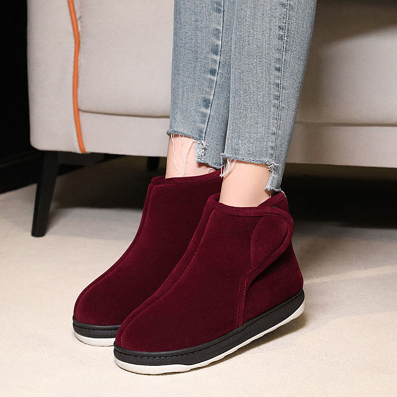 Chaussons diabétiques doux et chauds grande taille - image 4