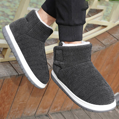 Chaussons épais à velcro grande taille - image 8