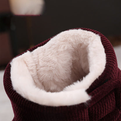 Chaussons épais à velcro grande taille - image 7