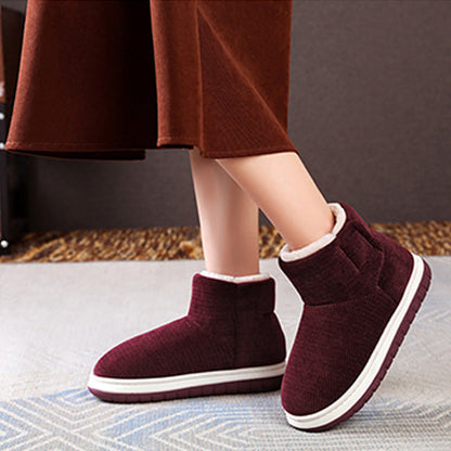 Chaussons épais à velcro grande taille - image 4