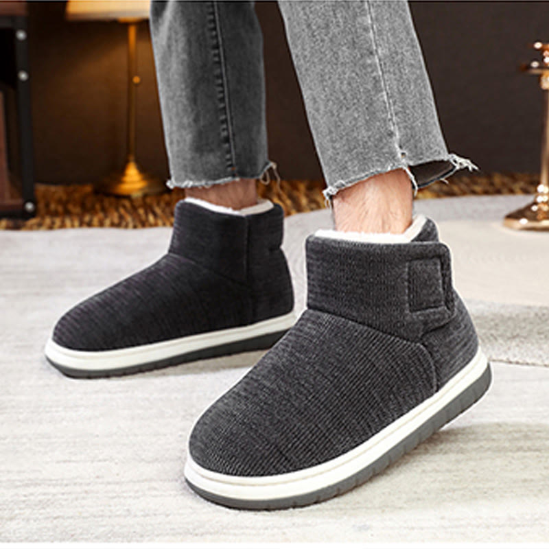 Chaussons épais à velcro grande taille - image 18