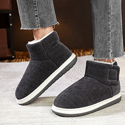 Chaussons épais à velcro grande taille - image 21