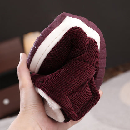 Chaussons épais à velcro grande taille - image 5