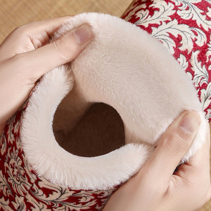 Chaussons élégants à motifs grande taille - image 3