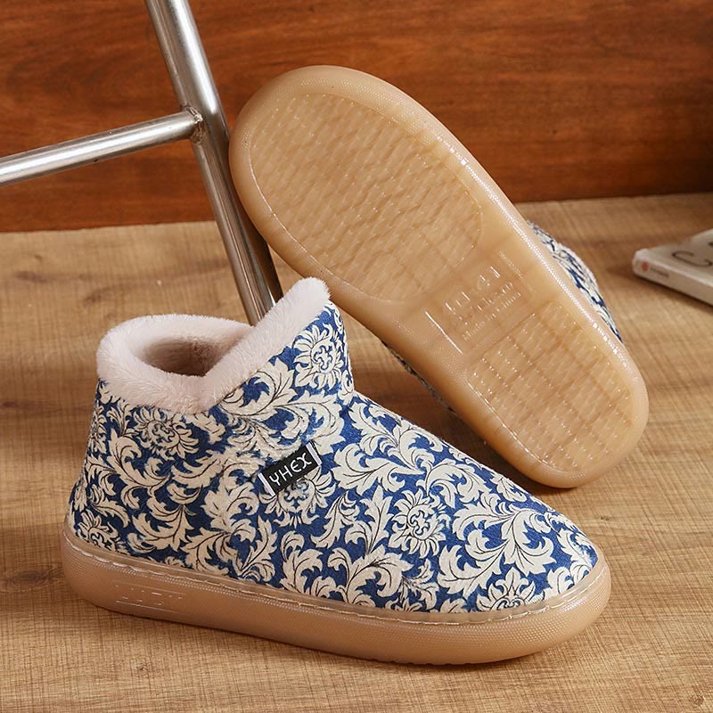 Chaussons élégants à motifs grande taille - image 6
