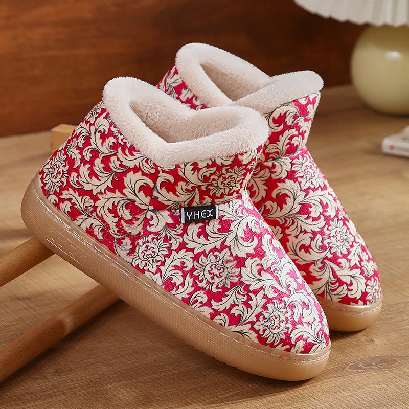 Chaussons élégants à motifs grande taille - Rose - EU40-41 (US7-7,5) - image 7