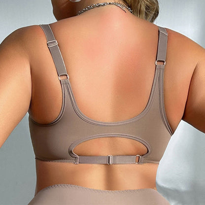 Soutien-gorge sans armatures à fermeture avant sans coutures et bonnets emboîtants - image 5