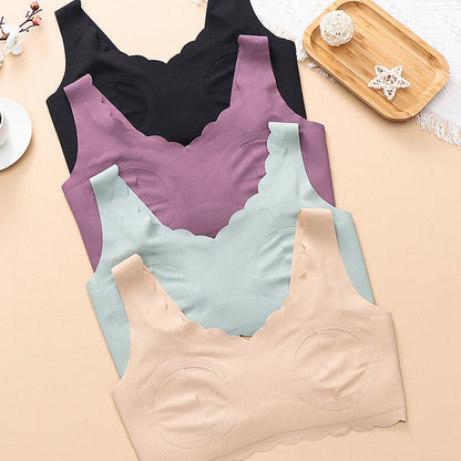 Soutien-gorge sans armatures pour tire-lait mains libres - image 0