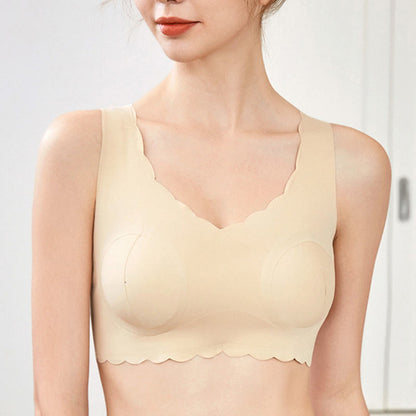 Soutien-gorge sans armatures pour tire-lait mains libres - Nu - 6XL - image 10