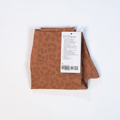 Legging de yoga léopard taille haute - Orange - 3XL - image 15