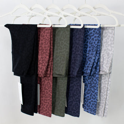 Legging de yoga léopard taille haute - image 2