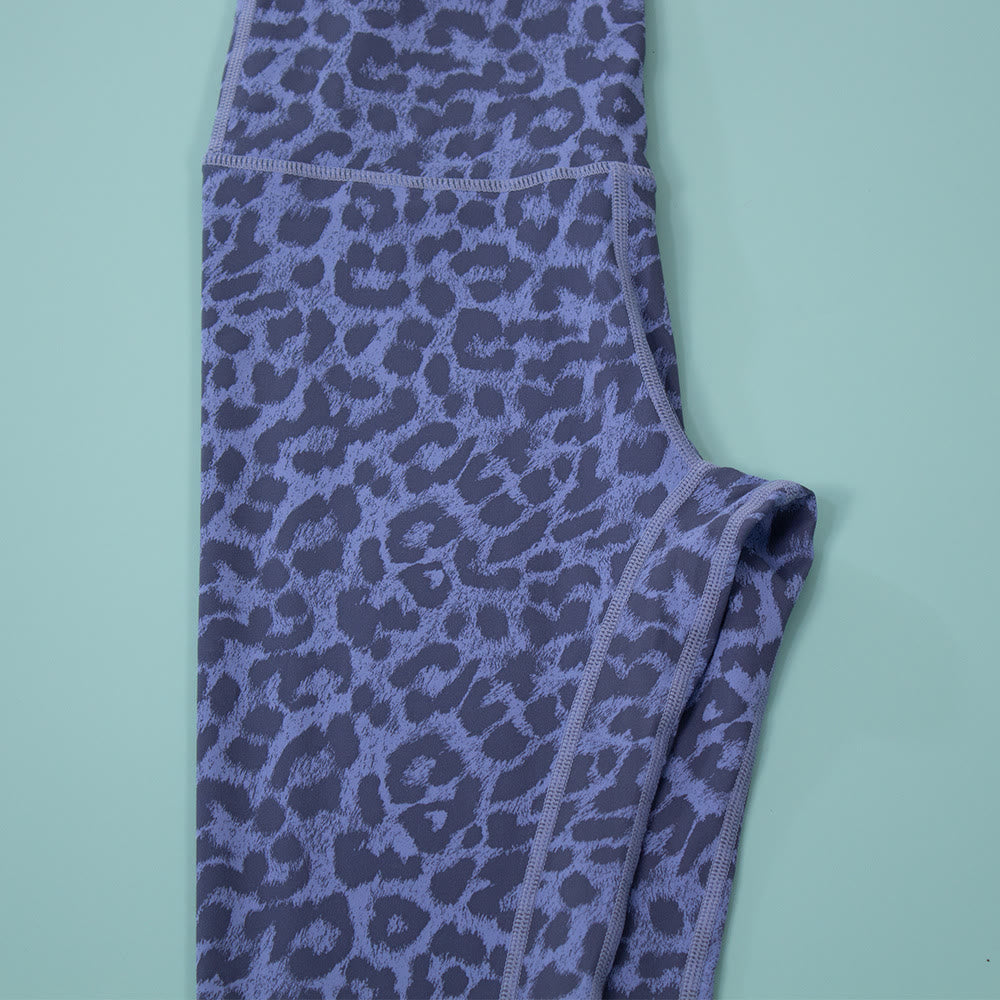 Legging de yoga léopard taille haute - image 7