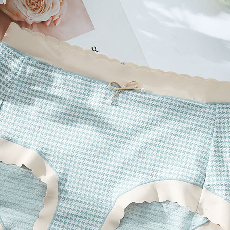 Culotte à carreaux taille haute sans couture (lot de 3) - image 5