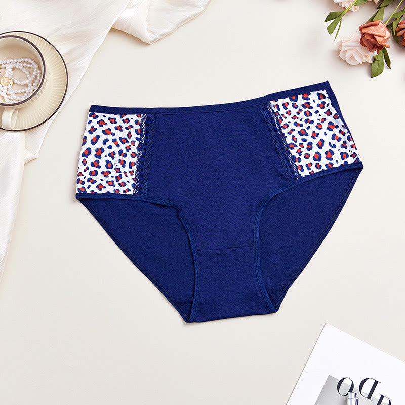 Culotte taille haute grande taille à imprimé latéral (lot de 3)