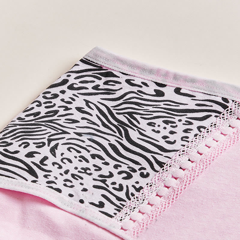 Culotte taille haute grande taille à imprimé latéral (lot de 3)