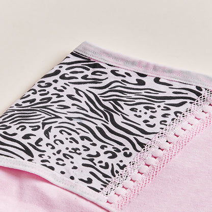 Culotte taille haute grande taille à imprimé latéral (lot de 3)