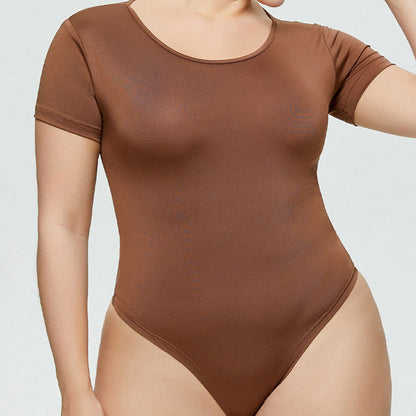 Combinaison slim sexy de couleur unie
