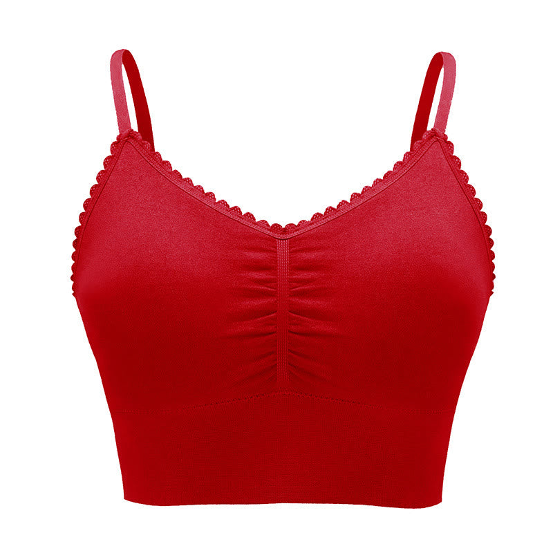 Soutien-gorge une pièce sans couture grande taille pour vêtements d'extérieur