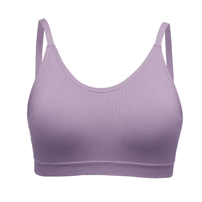 Soutien-gorge de fitness et de yoga sans armatures grande taille, confortable