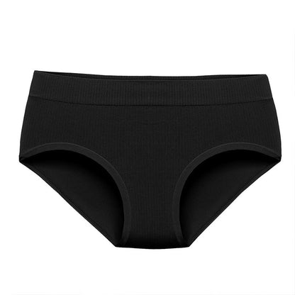 Culottes respirantes sans coutures de couleur pure grande taille (lot de 3)