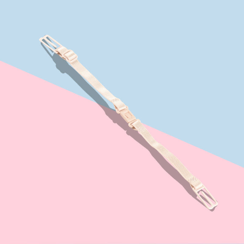 Supports de bretelles de soutien-gorge élastiques antidérapants de couleur unie (lot de 6)