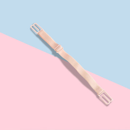 Supports de bretelles de soutien-gorge élastiques antidérapants de couleur unie (lot de 6)