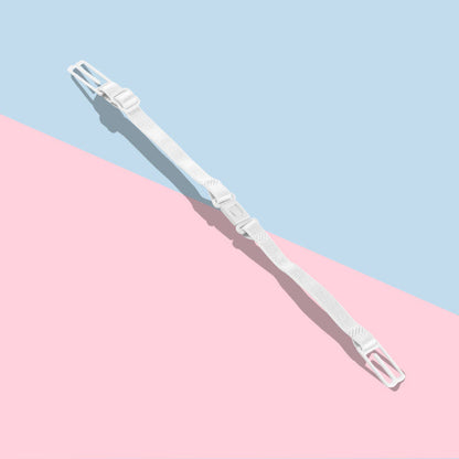 Supports de bretelles de soutien-gorge élastiques antidérapants de couleur unie (lot de 6)