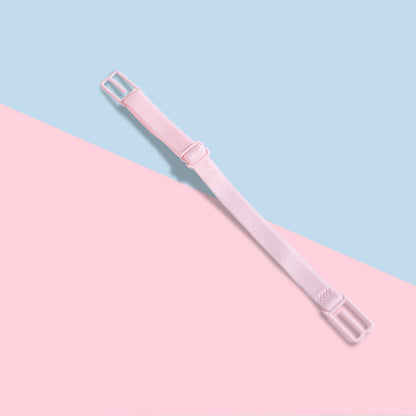 Supports de bretelles de soutien-gorge élastiques antidérapants de couleur unie (lot de 6)