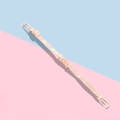 Supports de bretelles de soutien-gorge élastiques antidérapants de couleur unie (lot de 6)