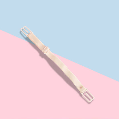 Supports de bretelles de soutien-gorge élastiques antidérapants de couleur unie (lot de 6)