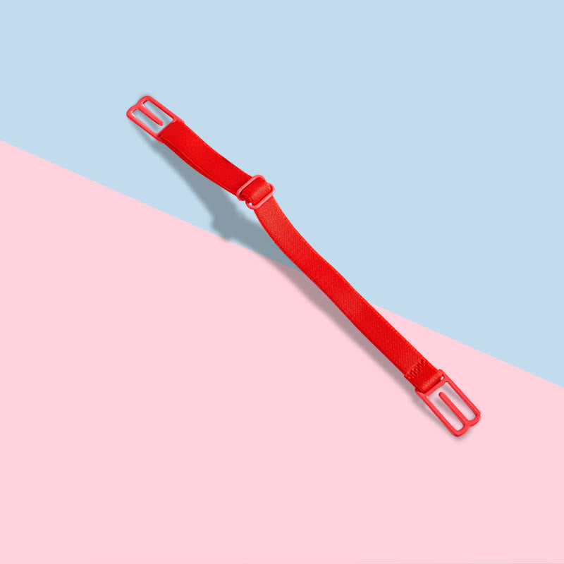 Supports de bretelles de soutien-gorge élastiques antidérapants de couleur unie (lot de 6)