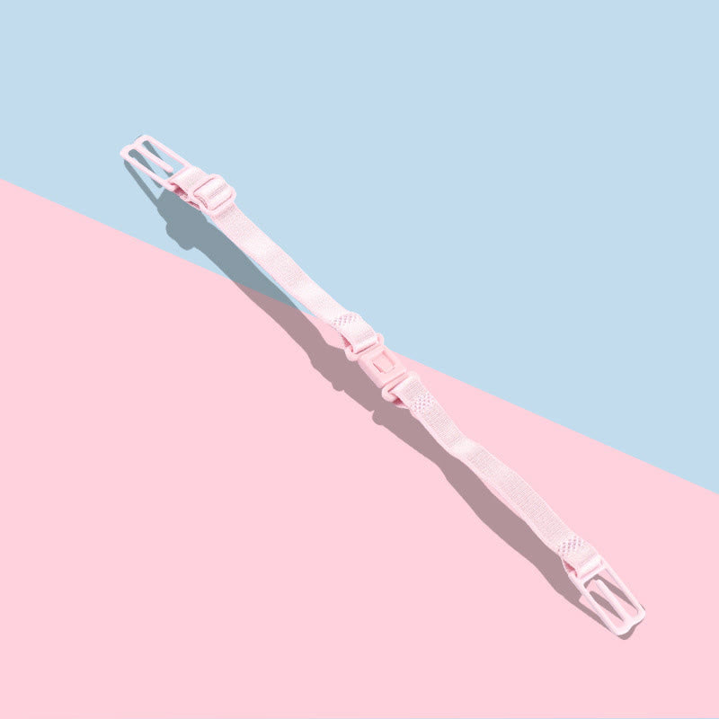 Supports de bretelles de soutien-gorge élastiques antidérapants de couleur unie (lot de 6)