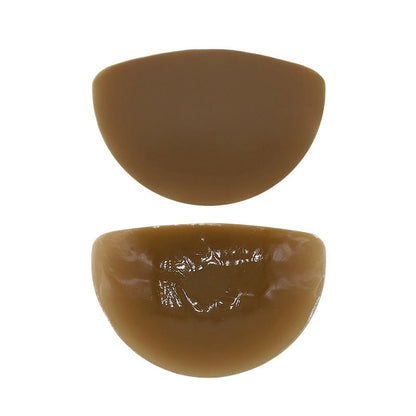 Cache-tétons semi-circulaires en silicone solide (2 paires)