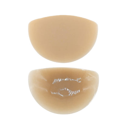 Cache-tétons semi-circulaires en silicone solide (2 paires)