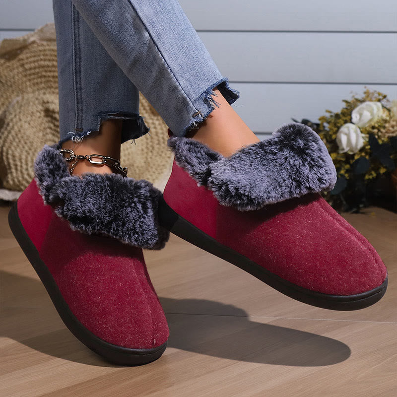 Chaussons antidérapants confortables grande taille - image 3