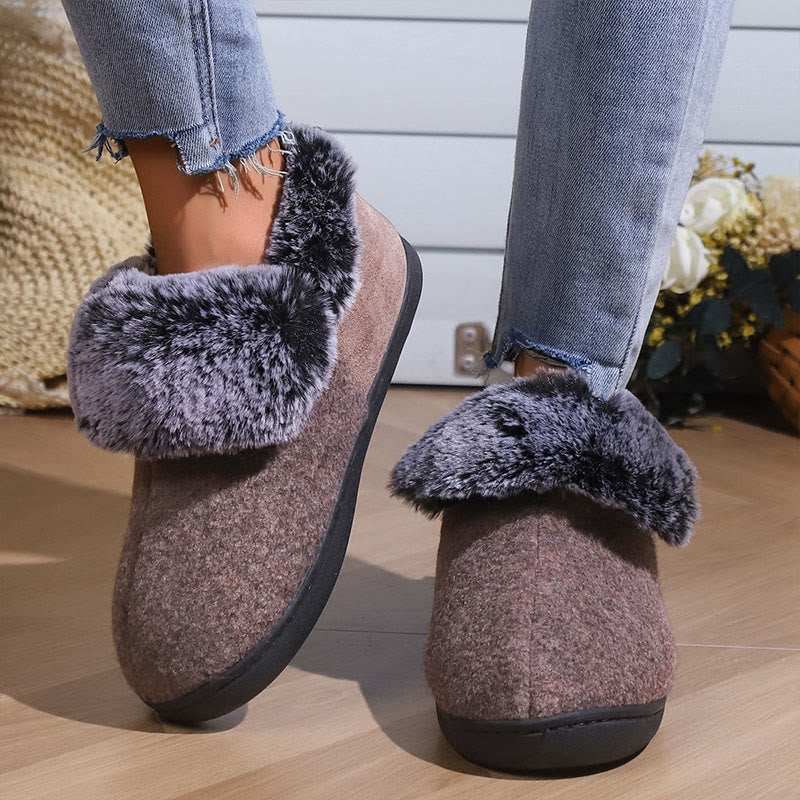 Chaussons antidérapants confortables grande taille - image 2