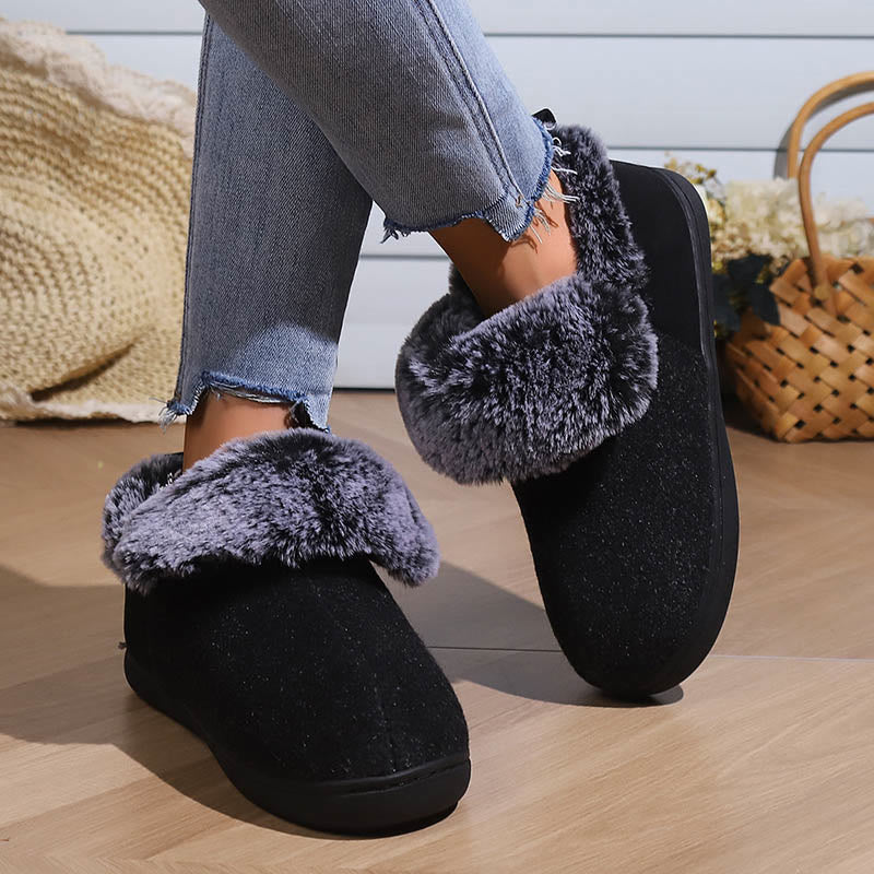 Chaussons antidérapants confortables grande taille - image 1
